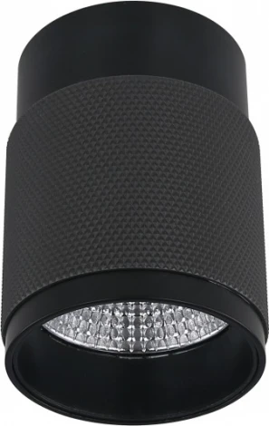 Точечный накладной светильник iLedex Delta 1955-10W-3000K-36 BK+GRP (220V, круглые)