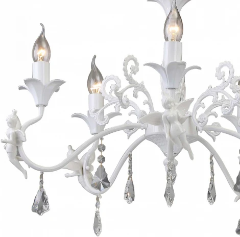 Подвесная люстра Arte Lamp Angelina A5349LM-5WH