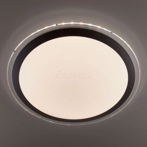 Потолочный светильник Eurosvet Fusion 40004/1 LED матовое серебро 54W