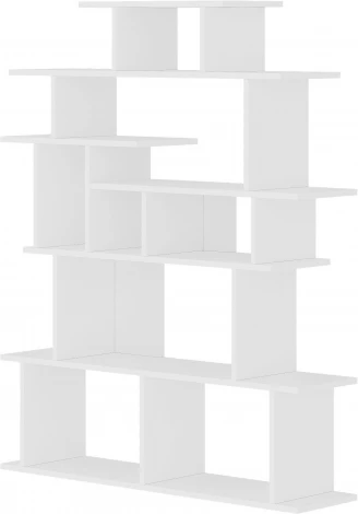 Стеллаж Прямые APOLLON BOOKCASE (ЛДСП/Белый) LEVE