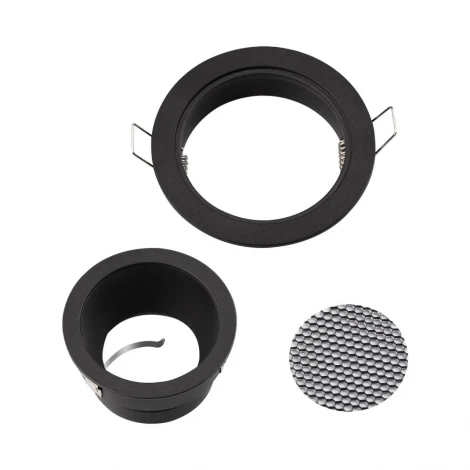 Светильник встраиваемый Novotech Morus 371000 черный IP20 GU10 50W 220V