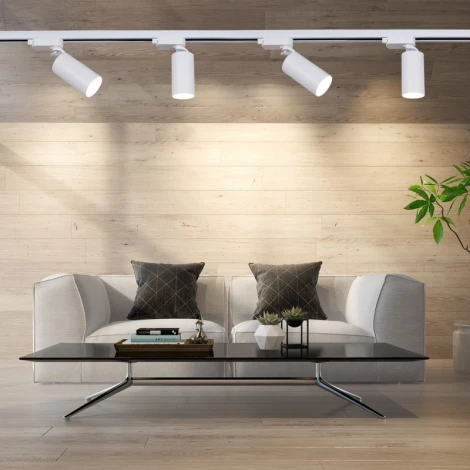 Трековый светильник однофазный 220В Reluce 06307-9.3-001CN GU10 SWT