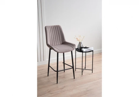 Барный стул Седа латте (zd 290) / черный 632603