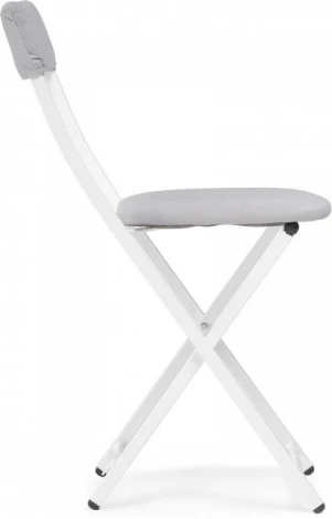 Стул на металлокаркасе Elevis (Elevis светло-серый / белый) Woodville арт.587875