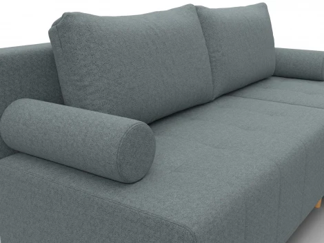 Диван угловой Лига-102 угол универсальный (ДСП,Брус,Фанера,Рогожка/Серый) Лига Диванов 134797