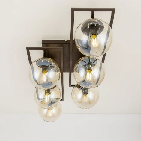 Потолочная люстра на штанге Citilux Бриз CL106265 (220V, шарики)