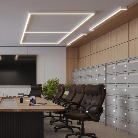 Светильник соединитель «Т» с переключ. цв. температуры Novotech Fatto 359610 белый IP20 LED 12W 220V 3000К\4000К\6000К