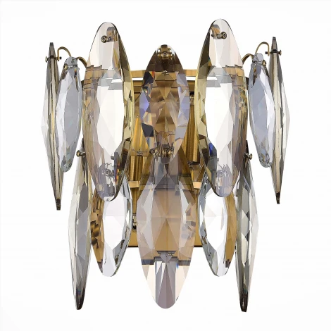 Настенный светильник Ancona SL1227.301.02 ST Luce (220V, хрусталь, подвески)