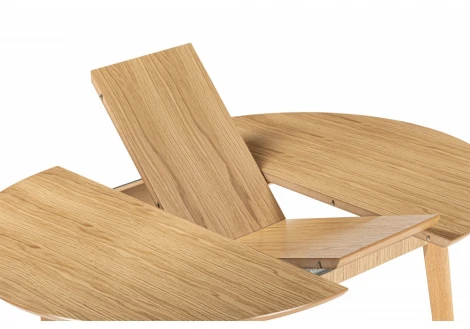 Кухонный стол Woodville Форли 100(130)x100 светлое дерево