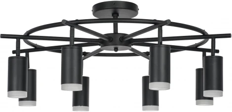 Люстра потолочная на штанге Rullo LR7183780 (571718+214437-8+202430-8) (220V, круглые)