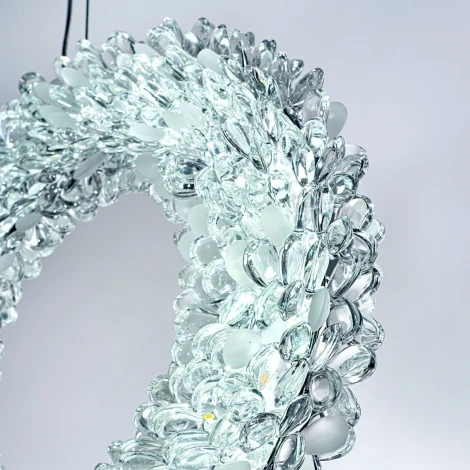 Подвесной светильник светодиодный хрустальный с регулировкой цветовой температуры и яркости Modelux MODESTYLE MS.5005.300 CR