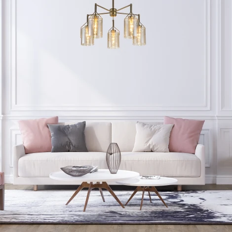 Потолочная люстра на штанге Escada Divita 688/5P (220V)