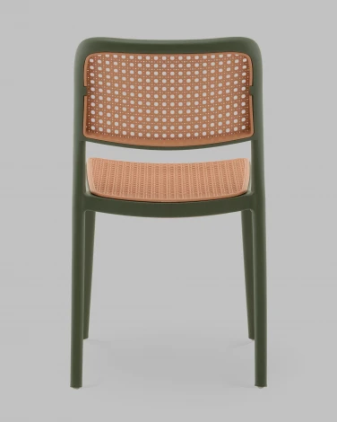 Стул Yona пластиковый зелёный Stool Group арт.УТ000040842