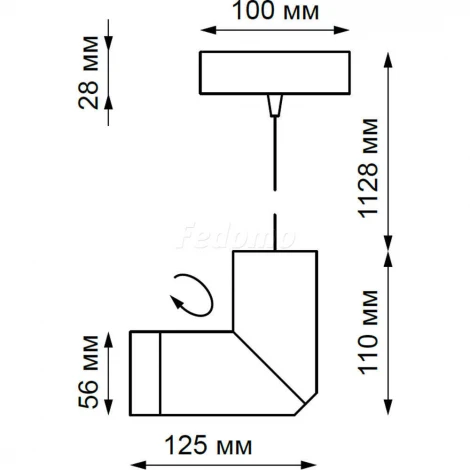 Подвесной светильник Novotech Elite 370596 (220V, на проводе)