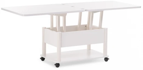 Стол-трансформер Woodville Виват белый 402953