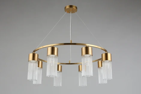 Подвесная люстра Cesana OML-67103-08 (220V, на тросе)