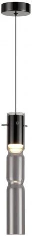 Подвесной светильник Odeon Light Scrow 5059/5L PENDANT черный/дымчатый/металл/стекло LED 5W 3000K (220V, на проводе, круглые)