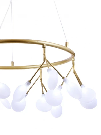 Подвесная люстра Natali Kovaltseva Grace 75125/6С GOLD SATIN