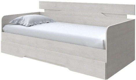 Без бренда Кровать-Софа Milton (ЛДСП Дуб Шамони светлый) 120x200