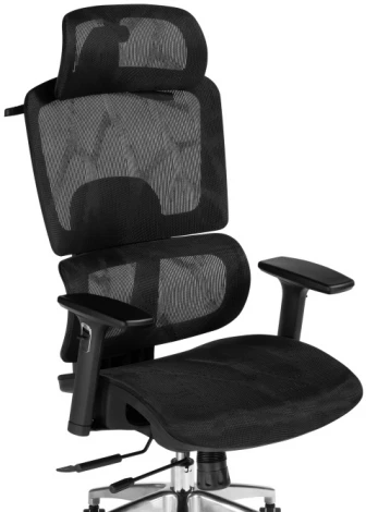 Компьютерное кресло Woodville Olimpus black / chrome 15624