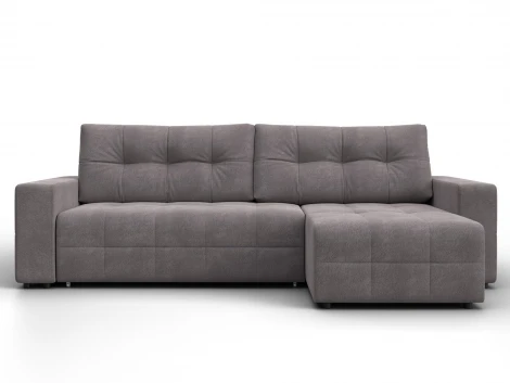 Диван угловой Лига-122 угол универсальный (ДСП,Брус,Велюр/Бежевый) Лига Диванов 137608