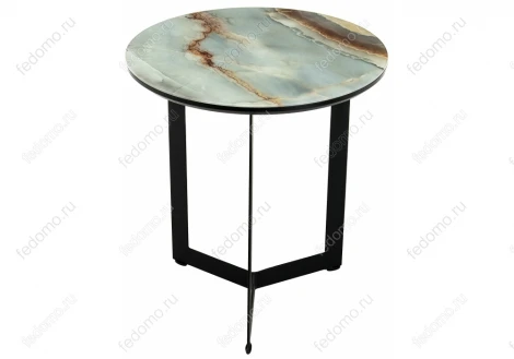 Журнальный столик Woodville Роб D-450 голубой мрамор 462094