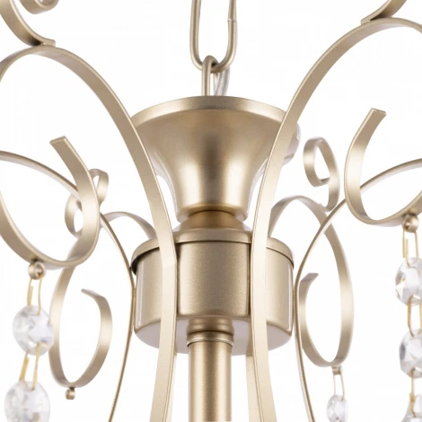 Подвесная люстра Arte Milano AM347710 347710/6 CG (220V, подвески, на цепи, подсвечник, свеча)