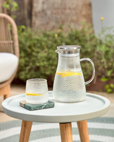 Кресло из ротанга La Forma (ex Julia Grup) Catalina (Серый,Бежевый/ Акация,Веревка,Пена,Алюминий)