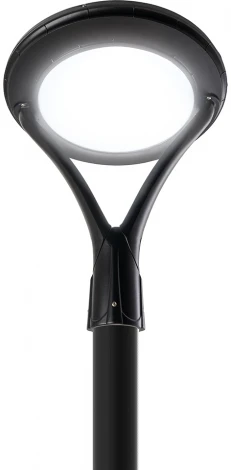 Уличный консольный светильник светодиодный Feron 48439 SP7020, 50W 5000lm 5000K, черный SP7020 (220V, IP65)