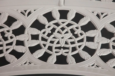 Скамья Secret De Maison Strauss (Штраус) butter white (алюминиевый сплав)