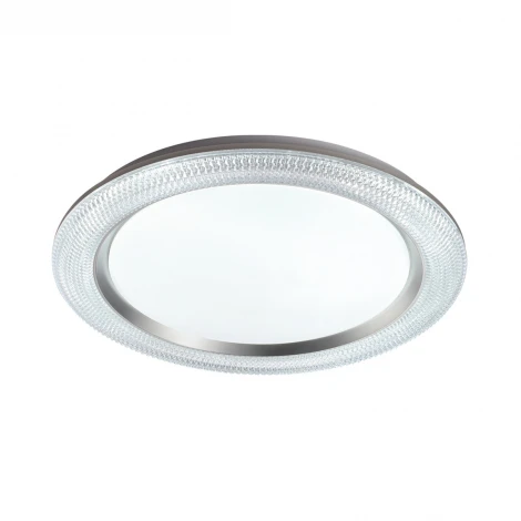 Настенно-потолочный светильник Sonex Vendy 7782/EL пластик/белый/серебро LED 70Вт пульт ДУ (регулировка яркости, 220V, круглые, IP43)