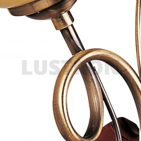 Бра N-Light 834 834-01-04 красное дерево+бронза