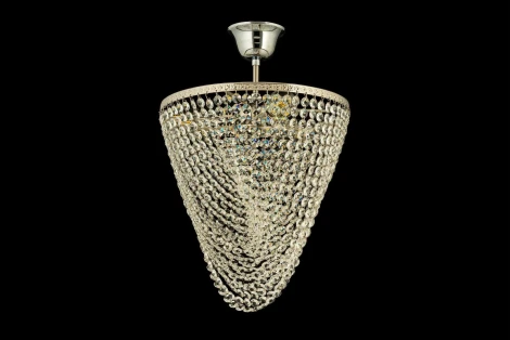 Потолочная люстра каскадная Arti Lampadari Stella E 1.3.30.504 N (220V, хрусталь)
