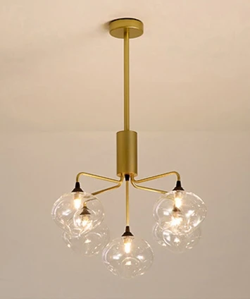 Потолочная люстра на штанге Moderli Santa V2191-P (220V, шарики)