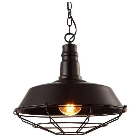 Подвесной светильник Arte Lamp Pandora A9183SP-1BK (220V, на цепи, круглые)