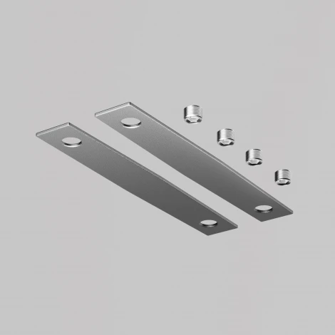 Коннектор/соединитель прямой для шинопровода Levity, 2шт Maytoni Accessories for tracks Levity TRA184C-12S