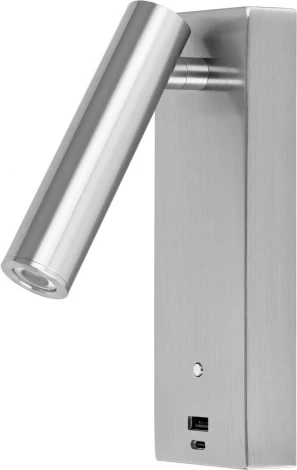 Спот для чтения Citilux Декарт CL704432 с USB (LED, 220V, выключатель)