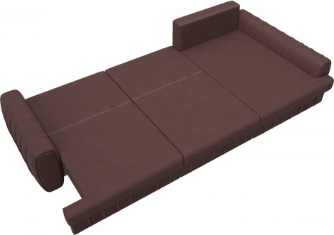 Диван угловой Лига-057 НПБ Лонг угол правый Лига Диванов (Замша) арт.129312