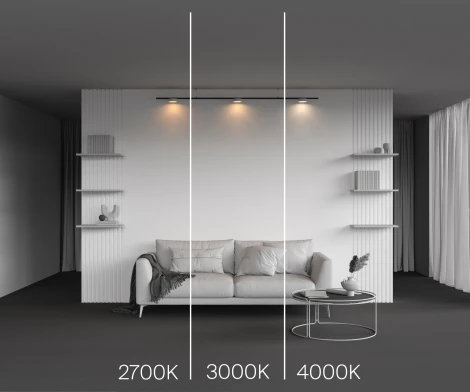 Трековый светильник магнитный 12W 24V Maytoni Zon TR189-1-12W4K-BW (LED, круглые)