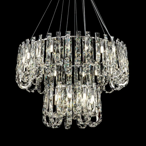 Подвесная люстра хрустальная Modelux MODELUX ML.6621.28 CR
