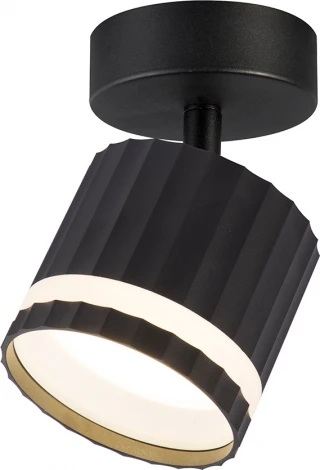 Спот настенно-потолочный Feron HL3691 OLYMPUS 48682 GX53, черный (220V, круглые)