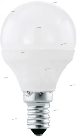 Лампочка светодиодная шар белая E14 4W 320 lm 4000K Eglo Lm_led_e14 10776