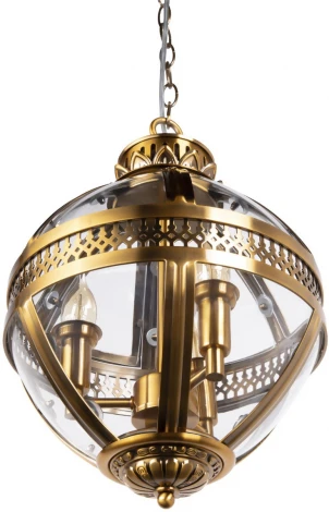 Подвесная люстра Loft It Lantern Residential LOFT3043-BR в форме шара