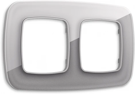 Рамка Ambrella Volt OMEGA Radian (Сталь Стекло органическое) 2-ая OF320502