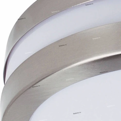 Светильник настенно-потолочный уличный Horoz, 1 плафон, никель с белым