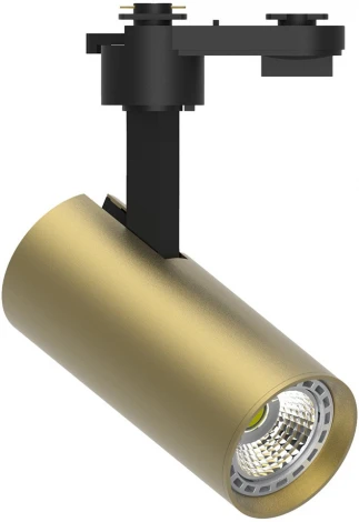 Светильник трековый однофазный Feron AL195 48716 GU10, золото (220V, круглые)