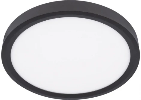 Потолочные светильники Loft It Extraslim 10227/24 Black (LED, 220V, круглые)