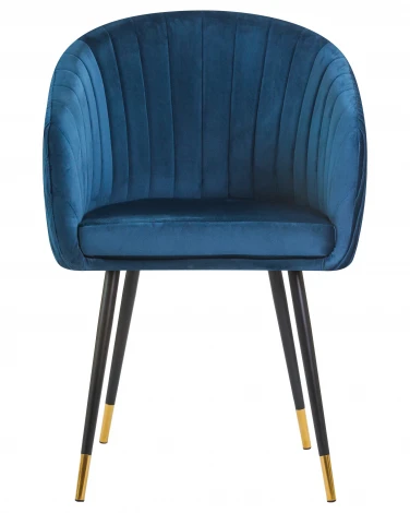 Стул обеденный MARY (синий велюр (1922-20))