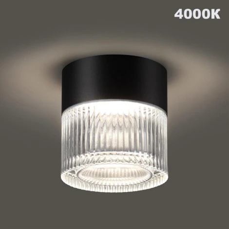 Потоочный уличный светильник с переключ. цветовой температуры Novotech Estima 359716 черный IP65 LED 12W 100-240V 2700К\3200К\4000К