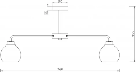 Потолочная люстра Freya Neptune FR5176PL-08BS